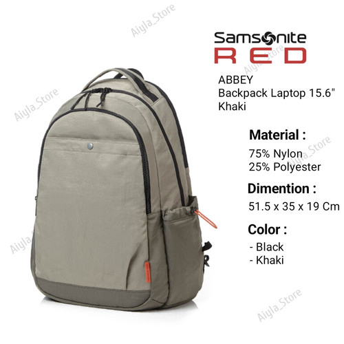 Jual Tas Ransel Samsonite Red Abbey Backpack Laptop15.6 Samsonite Backpack Black Jakarta Selatan Aiyla store Tokopedia