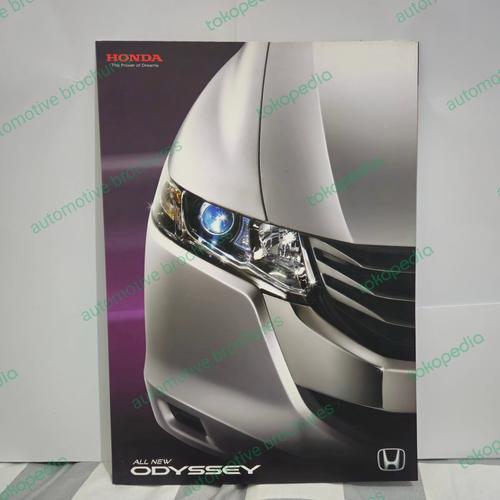 Jual brosur katalog mobil honda odyssey 2010 leaflet Kota Surabaya