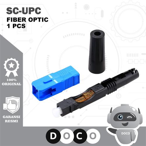 Jual Fiber Optic Fast Connector SC UPC FTTH Konektor Standar Single ...