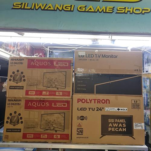 Jual led tv led 24 inch original 2nd berbagai merk murah harga grosir