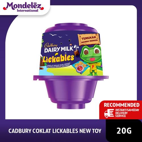 Promo Cadbury Coklat Dairy Milk Lickables 20g Snack Cokelat Oreo