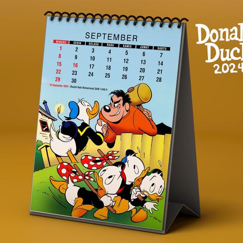 Jual Kalender Meja 2024 Donald Duck Kab. Sidoarjo doodlebytim