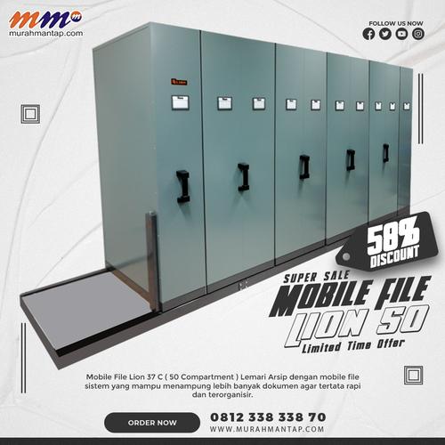 Jual Lemari Rekam Medis Lion 37 C, Roll O Pack Lion 50 Compartment ...