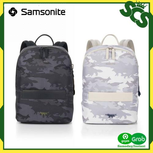 Samsoniteコラボ】MAISON KITSUNÉ 迷彩 クラッチバッグ Samsoniteコラボ】MAISON KITSUNÉ 迷彩 クラッチバッグ
