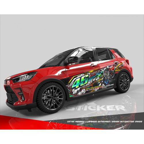 Mobil Raize Racing Jual STICKER VARIASI TOYOTA RAIZE RACING | Decal Sticker Mobil - Kota ...