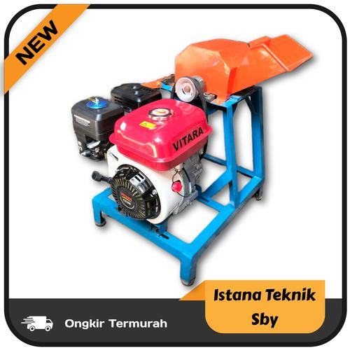 Jual Mesin Chopper Rumput Cacah Rumput lengkap penggerak - dinamo 1hp ...