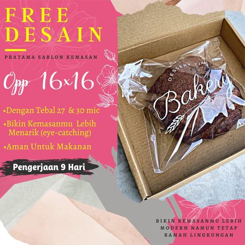 Sablon Opp Roti Jual Sablon Plastik Roti Plastik Opp 16x16 By Pratama Sablon Kemasan ...