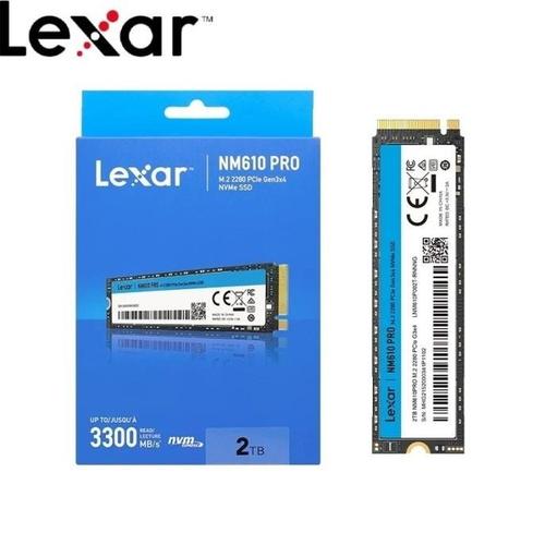 Promo Lexar NM610 Pro SSD 2TB NVMe 2280 PCIe Gen3x4 di Memorimurah  Tokopedia