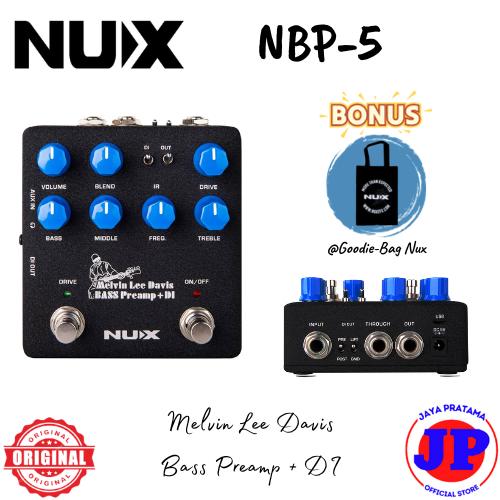 Jual Nux NBP5 Melvin Lee Davis Bass Preamp+DI Original NBP-5 - Jakarta ...