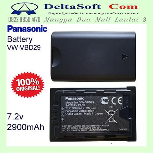 Caricabatterie Duale Per Panasonic VW-VBD25, VBD29, VBD55, VBD58 – Con Display Di Carica E Porta USB, Per Fotocamere E Reflex