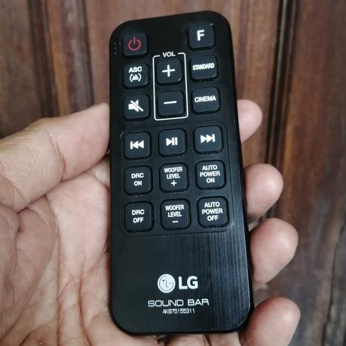 Jual Remote soundbar LG AKB75155311 Kota Surabaya Gembong lawas 99