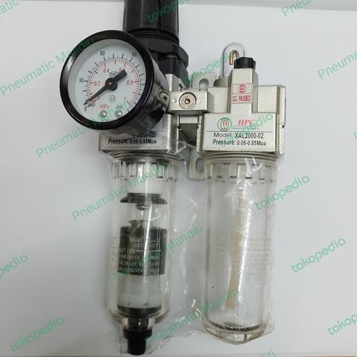 Jual Air Filter Regulator and Lubricator Pneumatic 1/4