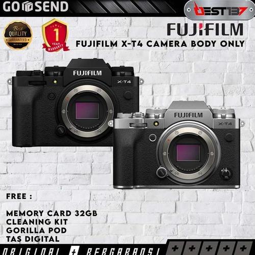 Jual FUJIFILM XT4 Mirrorless Digital KAMERA Body Only Kota Depok