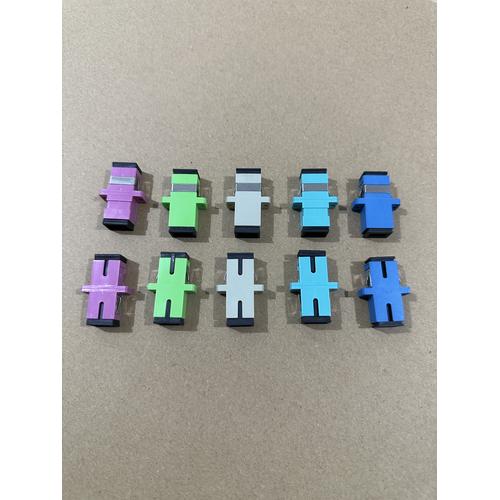 Jual adapter SC simplex / barrel SC fiber optic / adaptor SC - Hijau ...