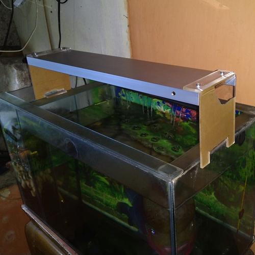 Jual Dudukan lampu LED (Lamphood) aquarium Yamano Kandila, Aquascape