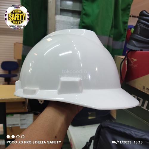 Jual Helm Safety Proyek Krisbow putih Original Safety Helmet Krisbow