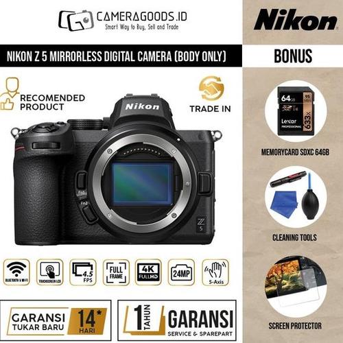 Jual Nikon Z5 Mirrorless Digital KAMERA Nikon Z 5 Body Only Kota