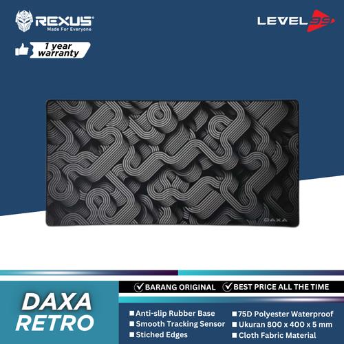 Jual Rexus Gaming Mousepad Daxa Retro Mousemat - RETRO MOUSEMAT - Kota ...
