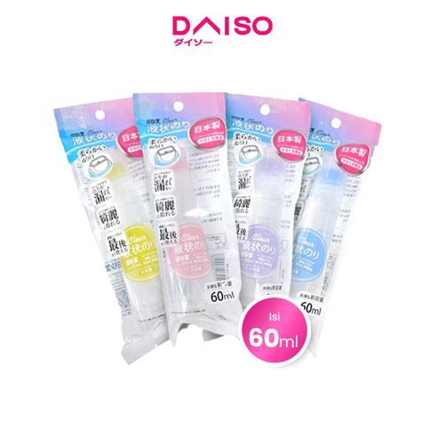 Jual Daiso Clear liquid glue 60ml Biru Kota Bandung DAISO JAPAN