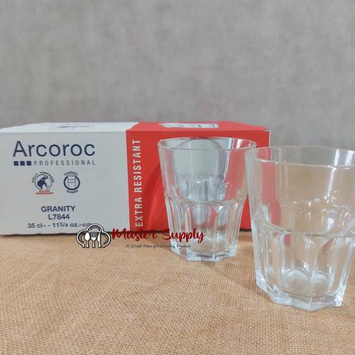 Bestek, servies & keukengerei: Glas Arcoroc Granity 31cl /ds 6