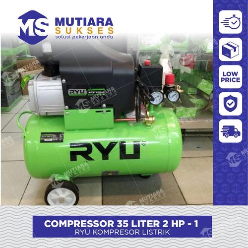 Jual Ryu Compressor 35 Liter 2 Hp - 1 / Motor Penggerak / Kompresor ...