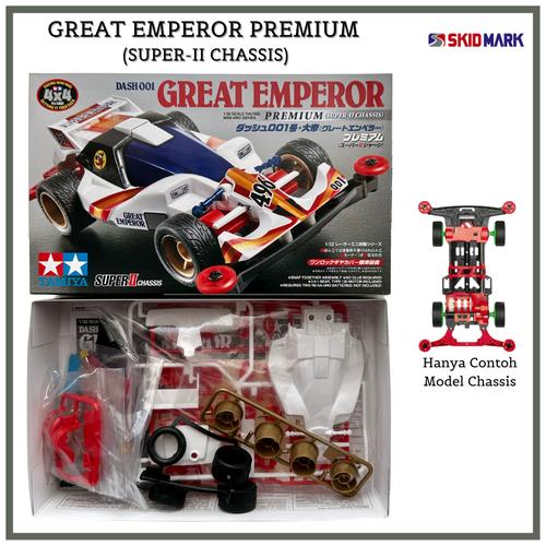 Tamiya 95277 Mini 4WD Dash-CB1 Geo-Emperor Premium &ndash; Telaio Super-II 1/32