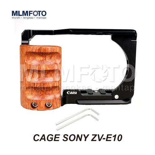 Jual Cage Rig Sony ZV E10 ZVE10 Wooden SmallRig UURig Andoer Plate ...