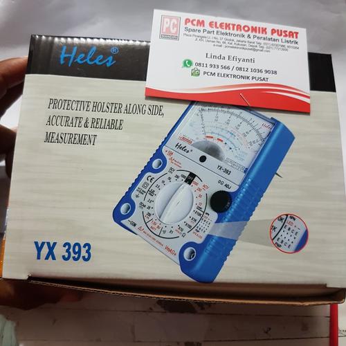 Jual multitester multimeter heles Analog yx393 original Jakarta