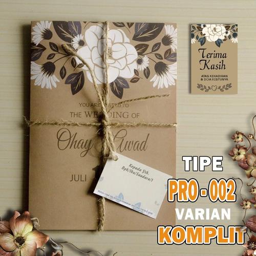 Bahan Rustic Label Jual Undangan Pernikahan Vintage, Rustic, Elegan, Unik, Murah, Bahan ...