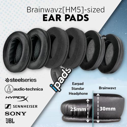 Ear Pads Brainwavz Xl Velour Headphone Memory Foam Earpads XL Size