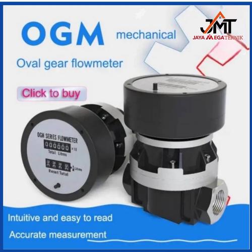 Jual OVAL GEAR FLOWMETER 50MM - FLOW METER OGM 2 INCH DN50 - Jakarta ...