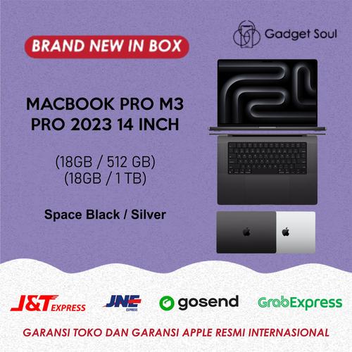 Jual Apple MacBook Pro M3 Max 14 inch 2023 36GB