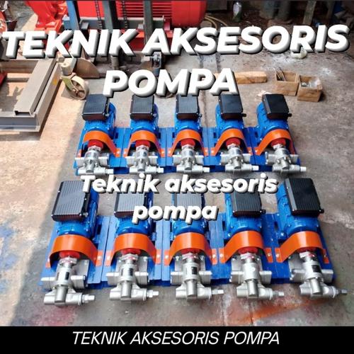 Jual GEAR PUMP KCB 83.3 POMPA OLI 3hp 380v chemical MS SS304 Jakarta