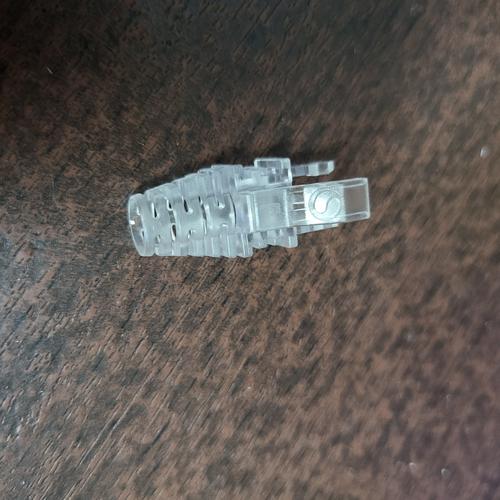 Jual commscope plug boot cat 5e isi 1000 / AMP SL Boot transpararent ...