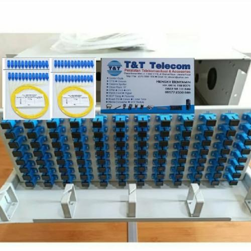 Jual PAZ ODF OTB Rackmount 144 Core SC / UPC FULL SET FIBER OPTIK PAS ...
