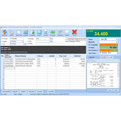 Jual Source Code - Software Toko Pro Unlimited - Program Kasir [Versi ...