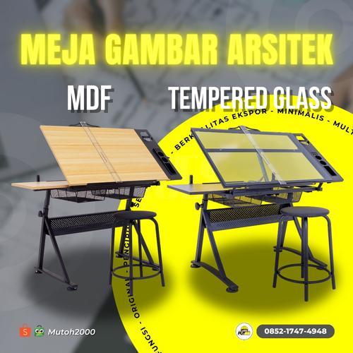 Jual Meja gambar arsitek desain dan seni rupa adjustable KATALOG