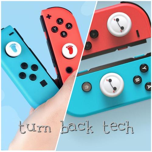Jual 4 in 1 joycon analog thumb grip Baymax Nintendo Switch OLED V1 V2 ...