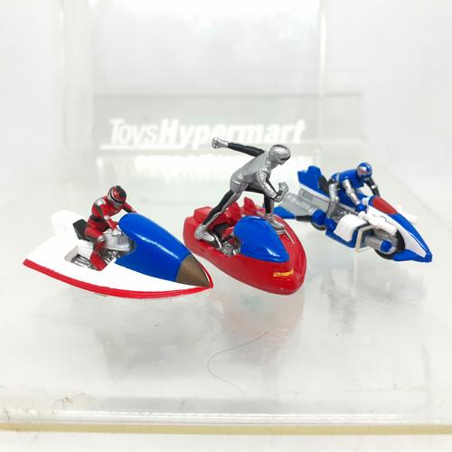 SPACE SHERIFF GAVAN SHARIVAN & SHAIDER Figurines Soft Vinyl