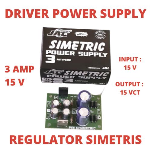 Jual SIMETRIC KIT POWER SUPPLY PSU 12V - 15V 3 AMPERE AMP A VOLT