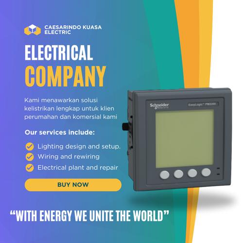 Jual POWER METER DIGITAL SCHNEIDER PM2220 METSE2220 PM 2220 LOGIC