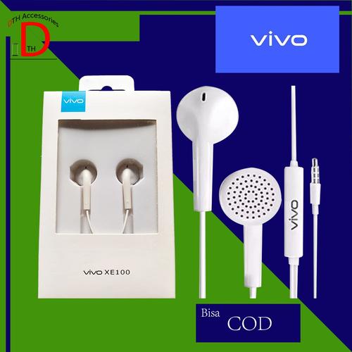Ear Headphones Vivo Y81 Earphone Stereo Handsfree Earbuds W/Mic