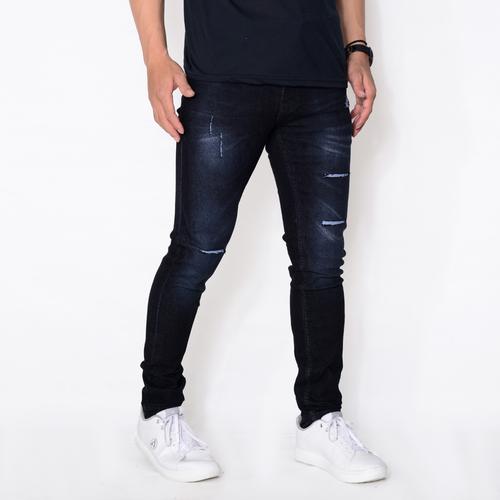 Celana Jeans Jeans Promo Homme Celana Jeans Pria Sobek Lutut Jeans