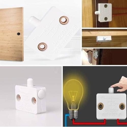 Jual Saklar Lampu Switch On Off Otomatis Pintu Lemari Kabinet Geser ...