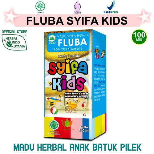 Jual MADU FLUBA SYIFA KIDS JAMU OBAT HERBAL BATUK PILEK UNTUK ANAK ...