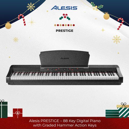 Promo Alesis PRESTIGE 88 Key Digital Piano with Graded Hammer Action