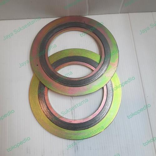 Jual Spiral Wound Gasket JIS 20K 3" inch Carbon Steel SWG DN80