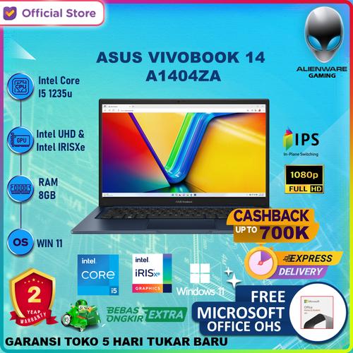 Promo ASUS VIVOBOOK 14 A1404ZA - I5 1235u 8GB 512GB 14.0 FHD VIPS WIN11 ...