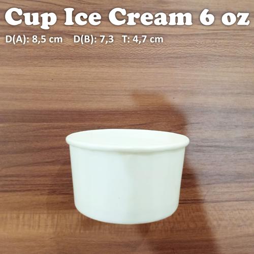 Jual Paper Cup Ice Cream Gelas Kertas Dingin 6 oz -pola - Kota Surabaya ...