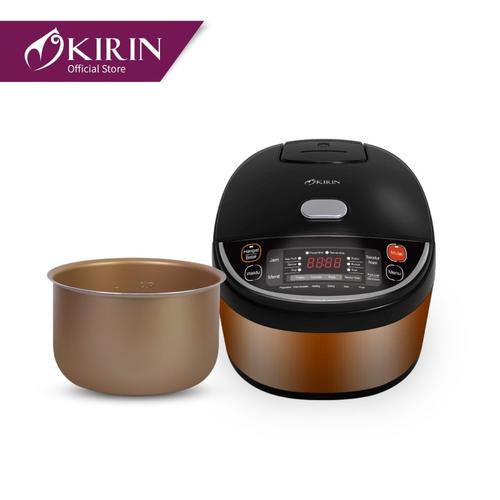 Promo KIRIN Rice Cooker Digitak Kapasitas 2 Liter Innerpot Gold Pot KRC ...